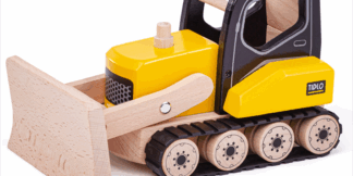 Tidlo Dřevěný buldozér