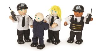 Tidlo Postavičky policisté a zloděj