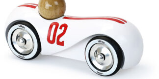Vilac Dřevěné auto Streamline vintage bílé
