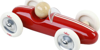Vilac Dřevěné auto velké Grand prix vintage červené