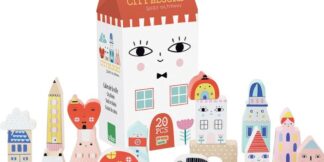 Vilac Dřevěné kostky Městský dům