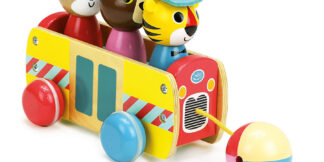 Vilac Tahací autobus se zvířátky