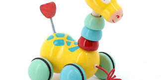 Vilac Tahací žirafa Flip Flap