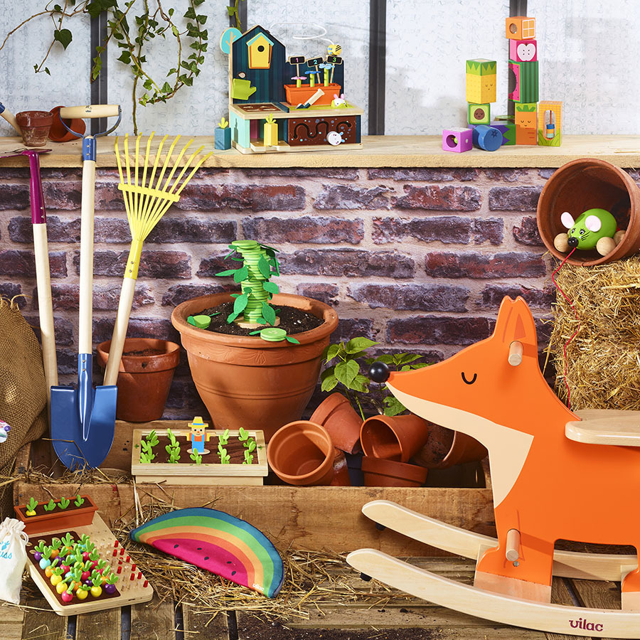 Vilac Vratká věž Kouzelná fazole - Obrázek 3