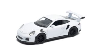 Welly 2016 Porsche 911 GT3 RS 1:34 stříbrné