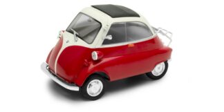 Welly BMW Isetta 1:34 tyrkysová