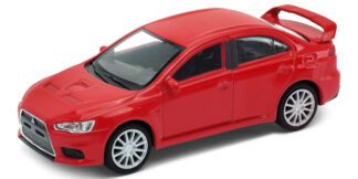 Welly Mitsubishi Lancer EVO 1:34 červené