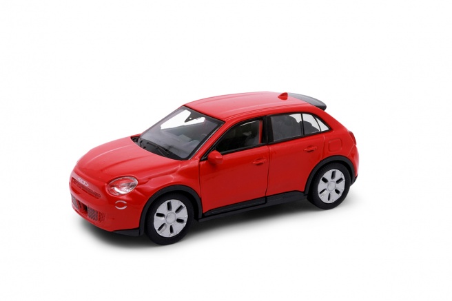 Welly New Fiat 600 model 1:34 tyrkysový