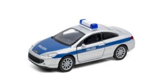 Welly Peugeot Coupe 407 POLIZEI 1:34