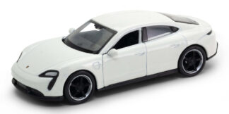 Welly Porsche Taycan Turbo S 1:34 bílé