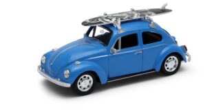 Welly Volkswagen Beetle model 1 : 34 modrý