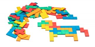 Wissner Pentomina v 5 barvách 60 ks