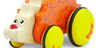 Wonderworld Dřevěný ježek na provázku