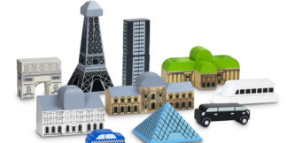 Wonderworld Svítící kostky Paris