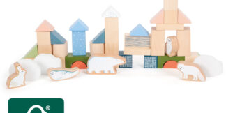 small foot Dřevěné kostky Arctic