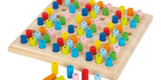 small foot Dřevěné sudoku barevné válečky