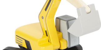 small foot Dřevěný pásový bagr