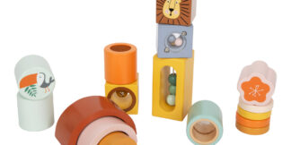 small foot Smyslové kostky Safari