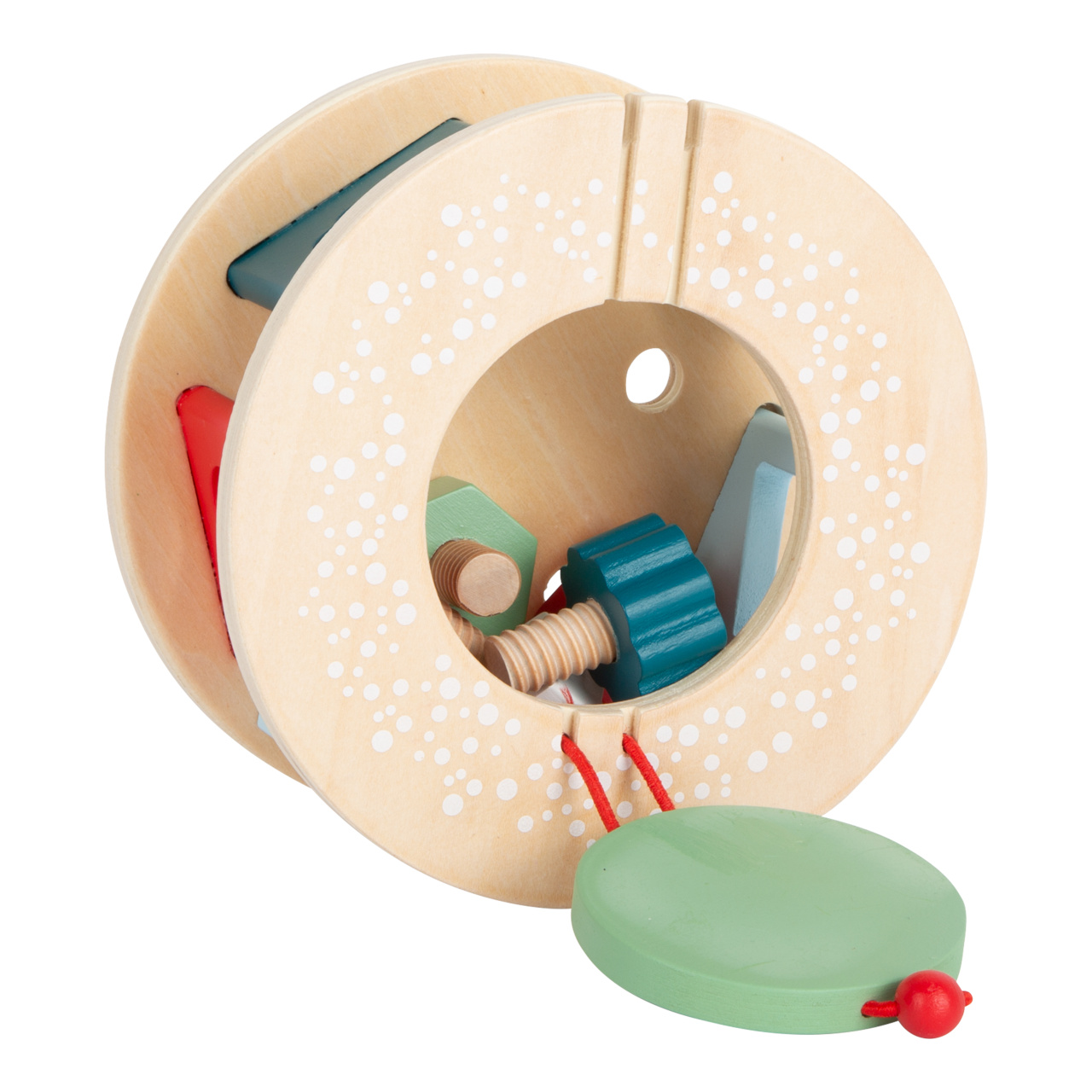 small foot Tahací motorický šnek s tvary - Obrázek 3