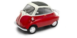 Welly BMW Isetta 1:34 červenobílá