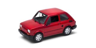 Welly Fiat 126p Maluch 1:21 metalická červená