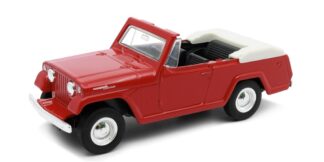 Welly 1967 Jeep Jeepster Commando Roadster model 1:34